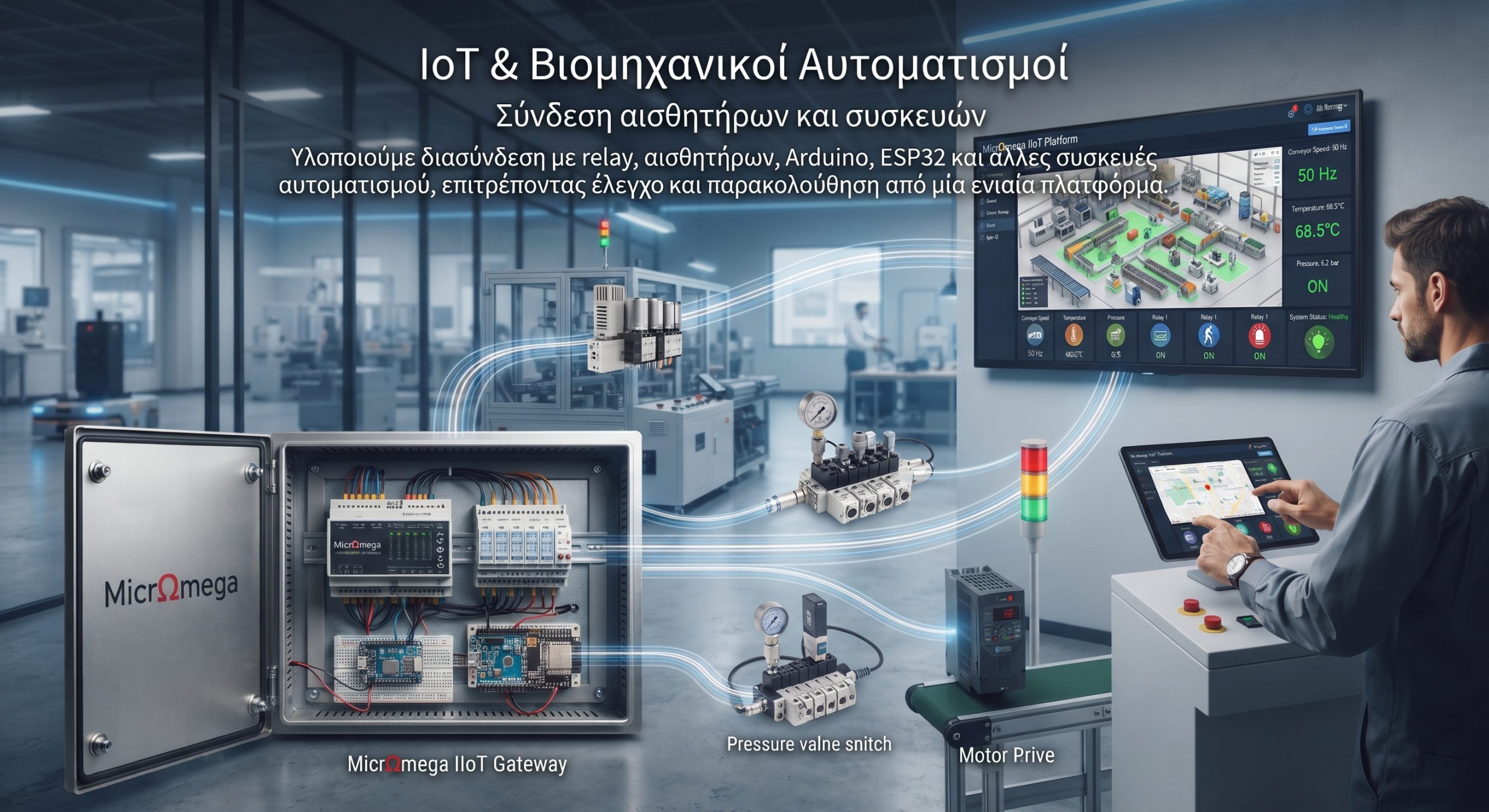 IoT Βιομηχανική Αυτοματισμών